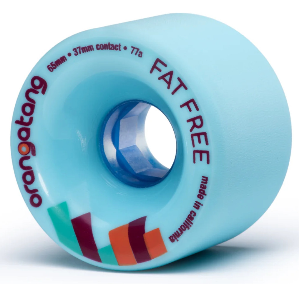 ORANGATANG Fat Free 65mm 77a Longboard Rollen Satz