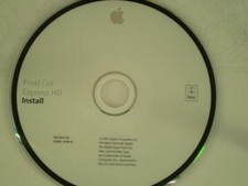 Apple Final Cut Express HD Version 3 Retail - Four Disk Set