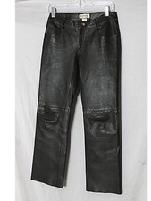 Womens Leather Pants 2 Olive Green SOFT Lambskin Hugo Buscati Vintage 90s Jeans