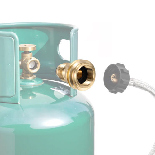 2x Convertir tanques de propano antiguos a QCC1 con adaptador de latón macizo, diversión al aire libre - Imagen 7 de 10