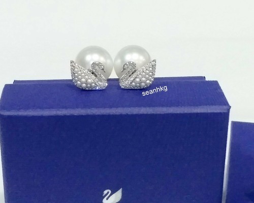 Swarovski Iconic Swan Stud Pierced 