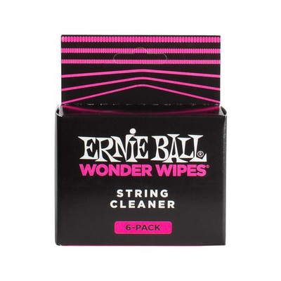 #ad Ernie Ball Wonder Wipes String Cleaner 6 pack P04277 1 Count Pack of 1 $3.39