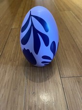 Purple Easter Egg tin (empty)