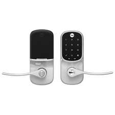 Yale Assure Touchscreen Keypad Lever Lock Satin Nickel Home Security Entry Code