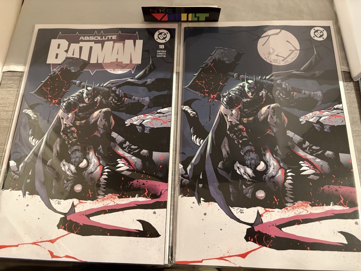 ABSOLUTE BATMAN #18 Dexter Soy Virgin + Trade Set MEGACON Excl