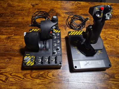Saitek X-55 Pro-flight RHINO H.O.T.A.S. HOTAS Flight Simulator System