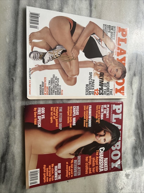 2 PLAYBOY Magazine June 2004, Sep 2004 Amy Acuff Charisma