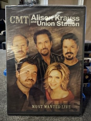 SEALED CMT Most Wanted Live: Alison Krauss and Union Station DVD (Bluegrass)