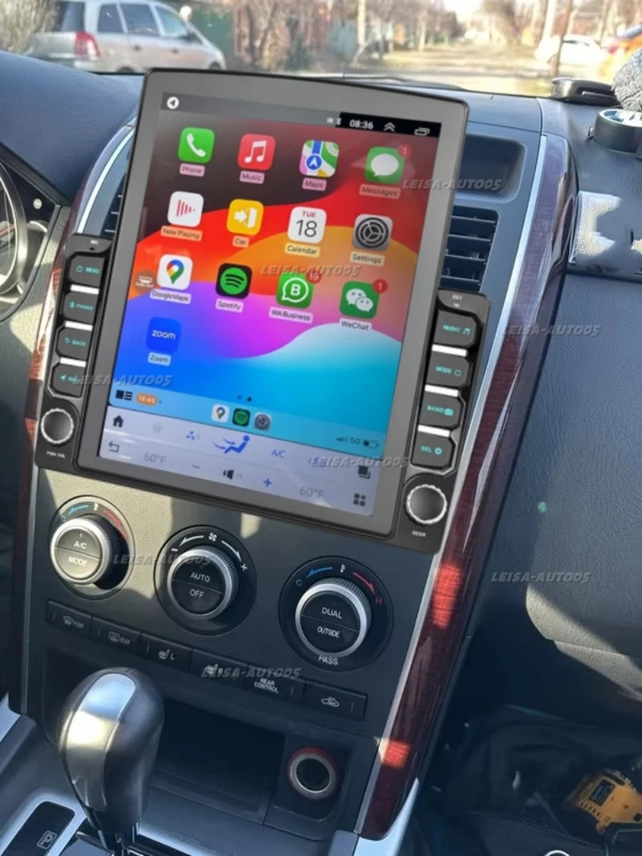 Radio estéreo de coche de 9,7"" para Mazda CX9 2007-2015 Android15 Carplay GPS Foto 4 de 4