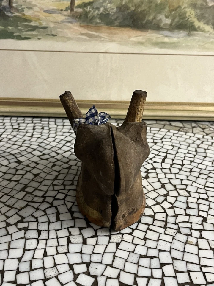 Antike Backform, Schokoladenform, " OSTERLAMM ", Gussform, Keramik, um 1900 - Bild 2 von 4