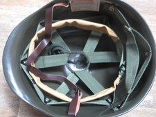 US Army M1 Innenhelm für Stahlhelm M1 Inlay Inlet Steel Helmet 1969 Vietnam Zeit