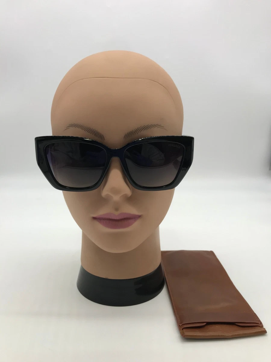 VERSACE 4287 oversized black sunglasses Women\'s Sunglasses Versace Square Sunglasses for Women for sale | eBay main image 4