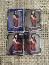 2025 WNBA Prizm GEORGIA AMOORE #103 RC (4) Blue Velocity/3 Variation