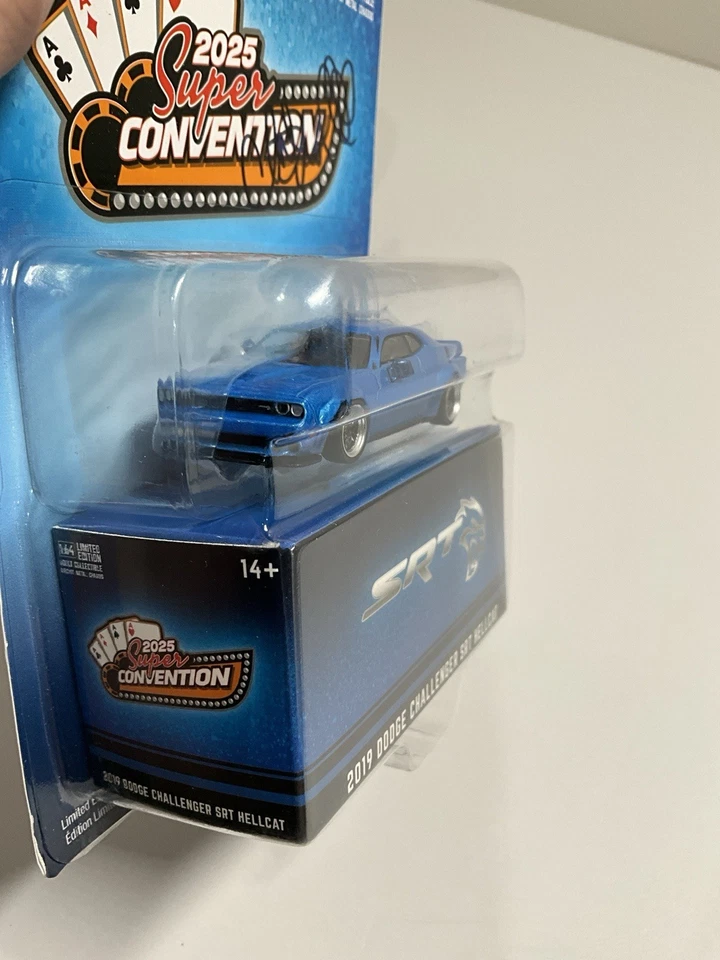 Dodge Challenger SRT Hellcat IXO 2019 exclusivo diecast Supercon escala 1/64 25’ Foto 4 de 4