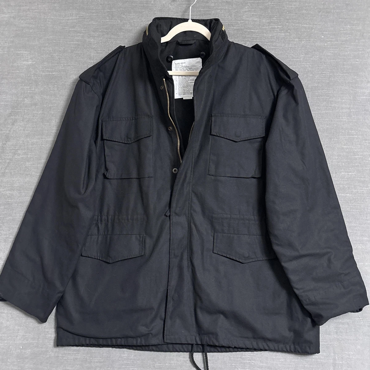 ジャケット・アウター anytee ''Super Black\" M65 Hood 1月10日お届け］''Super Black