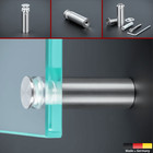Abstandshalter für Schilder Edelstahl V2A Ø15x40mm PS:2-16mm Schilderbefestigung