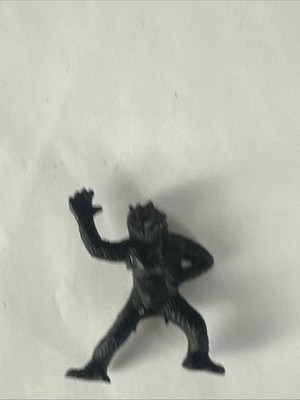 Vintage 1980s Gorilla Ape King Kong George Pencil Topper! Soft Vinyl Rubber