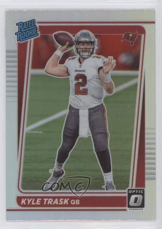 2021 Panini Donruss Rated Rookie Optic Holo Preview Kyle Trask #P-257 00jz