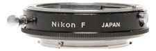 Vintage NIKON F Mount Adapter Ring Precision Metal Japan