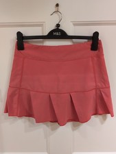 Nike Dri-Fit Woman's Tennis Pink Skort Size For 13-15 Years Used Good