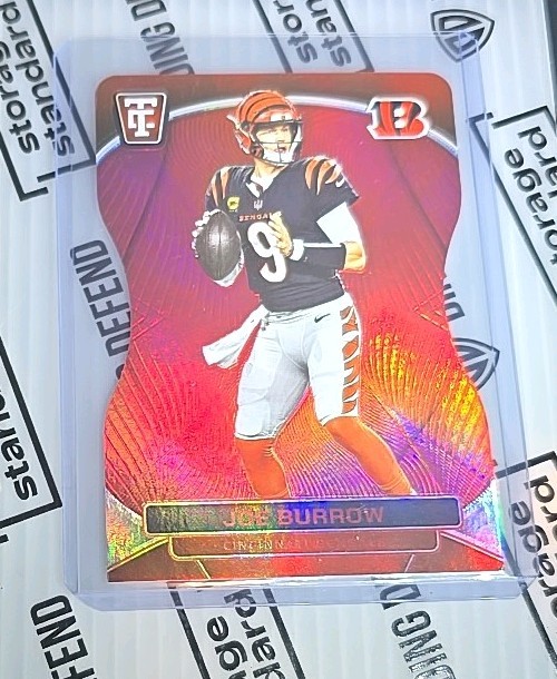 2025 Totally Certified Joe Burrow /175 Die Cut #20 Red Mirror SSP Bengals