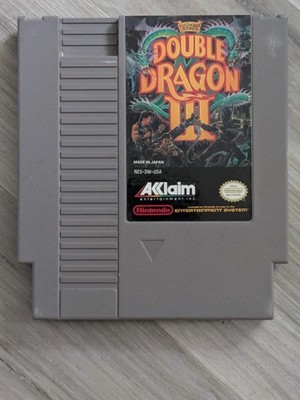 Double Dragon 3 III: The Sacred Stones (NES) Cartridge Only Tested Working