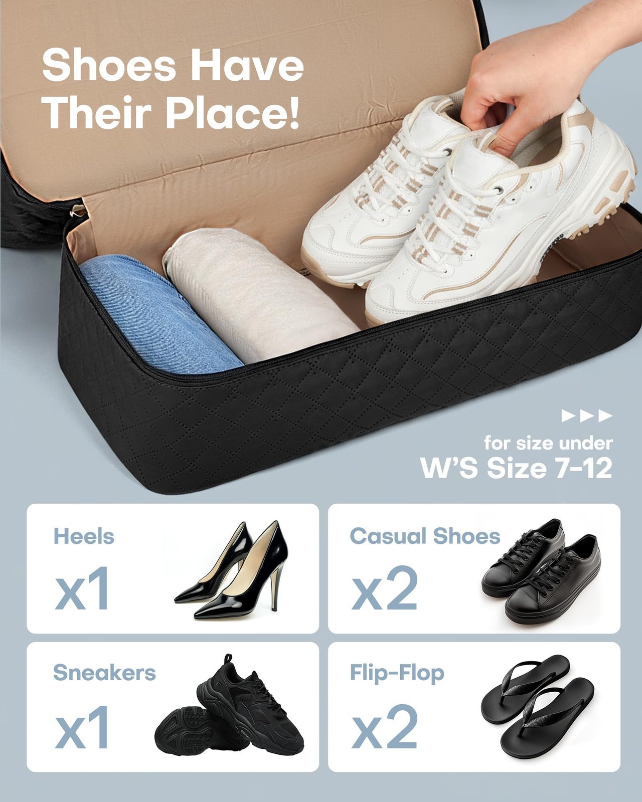 Travel Duffel Bag - Weekender Bags for Women, Carry On Overnight Bag with Sho...