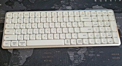 LOFREE Flow Low Profile mechanische Tastatur, 100 Tasten wiederaufladbar kabellos K...