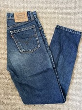 Vintage Levi’s 891 Orange Tab Jeans W30 L32 High Waisted Slim Fit Retro Denim
