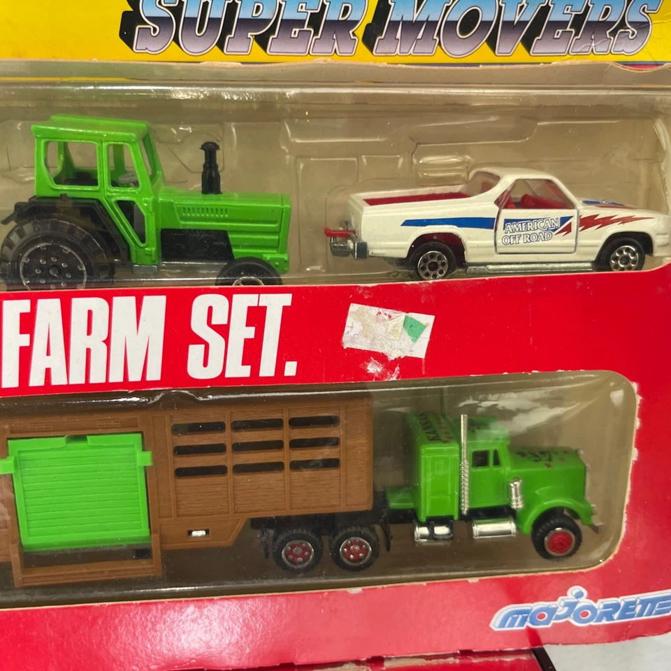 Semirremolque Majorette Diecast Super Movers 600 verde y marrón Kansas Foto 3 de 4