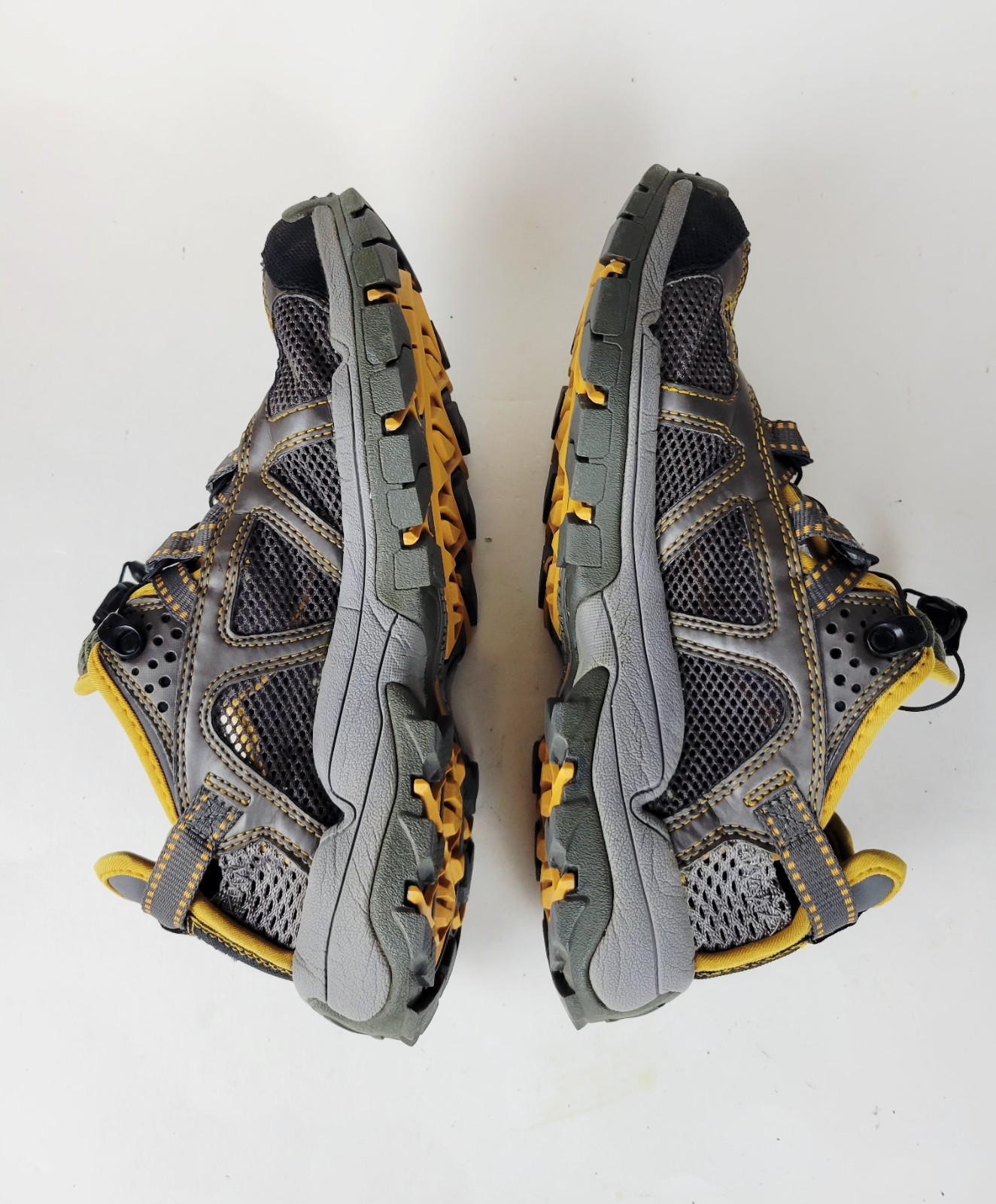 Scarpe da trail Salomon Tech Amphibian da uomo escursionismo acqua fuoristrada grigie taglia: 8 5