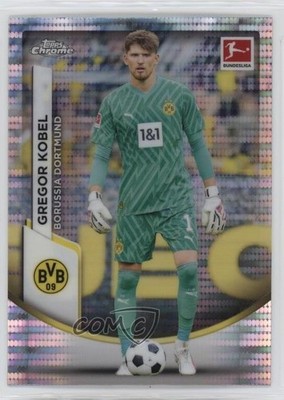 2023-24 Topps Chrome Bundesliga Pulsar Refractor Gregor Kobel #22 8d2