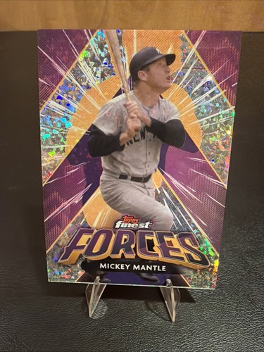 Mickey Mantle [Gold] #FIF-20 2026 Topps Finest Forces card