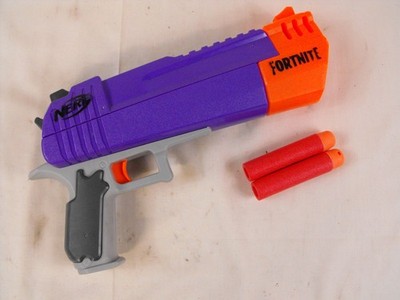 Nerf Fortnite HC-E Mega Dart Blaster w/ 2 Mega Darts WORKS GREAT