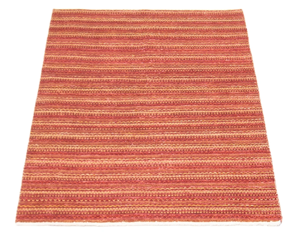 Traditional Hand-knotted Wool Oriental Carpet 4'1" x 6'2" Area Rug - Image 3 of 4