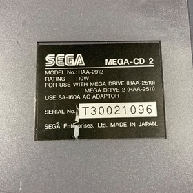 SEGA Mega Drive Mega CD 2 Console Used With Original Box