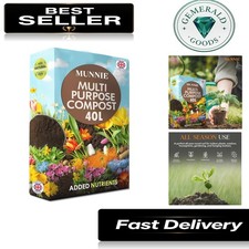 Nutrient-Rich 40L Organic Compost – Perfect for Indoor, Outdoor & Seed Starting 0.40 per litre