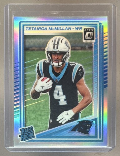Tetairoa McMillan 2025 Panini Donruss Optic #209 Holo Prizm Rated Rookie