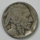1913-S Ty-1 Buffalo Nickel VERY GOOD 5c ~ Scratches