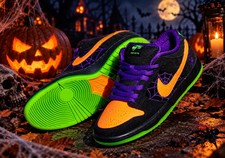 SB DUNK Low Night of Mischief Halloween BQ6817-006 For MEN Size US 7-12