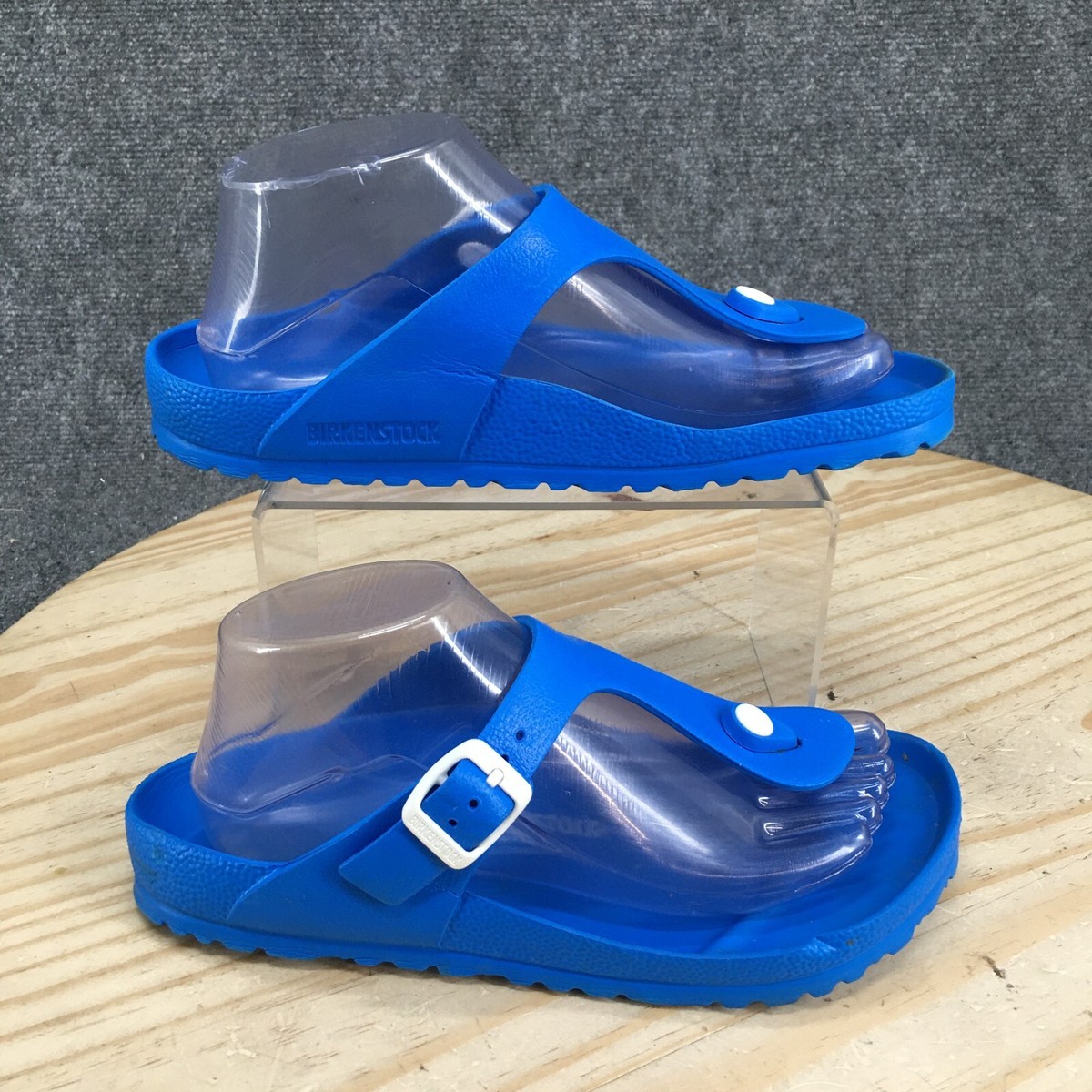 Blue Mens Birkenstock Plastic Sandals Birkenstock Sandals Mens