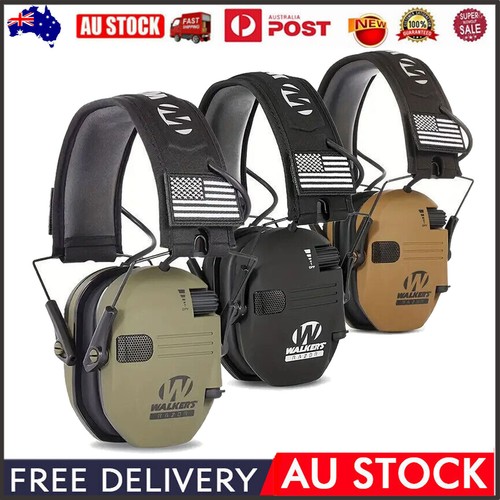 Walker's Electronic Earmuff Shooting Ear Protection Hearing Muff Slim