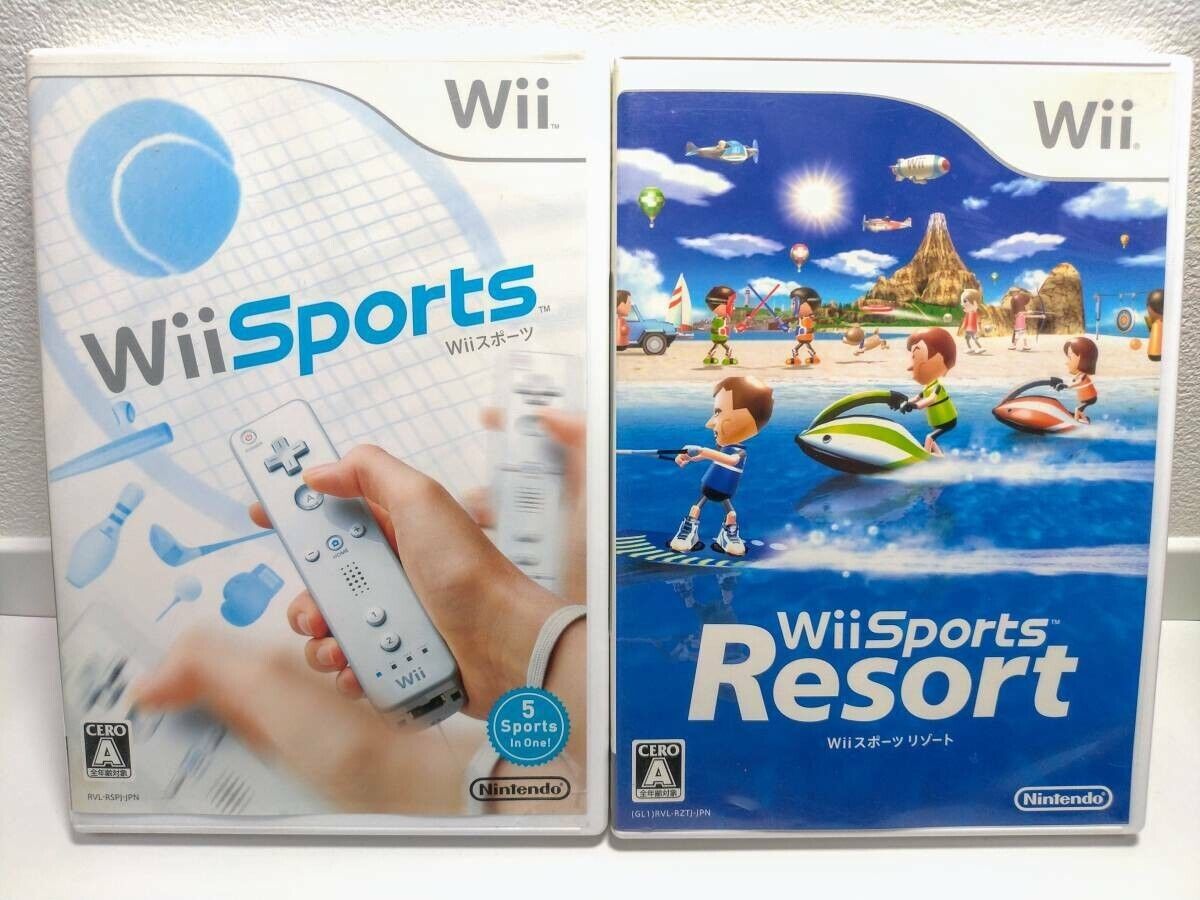 任天堂 Wii ソフト Wii sports Wii sports resort - Nintendo Switch