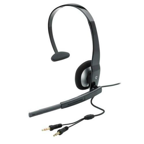 Plantronics .Audio 310 Monaural Black Headband Analog Computer Headset 37852-11