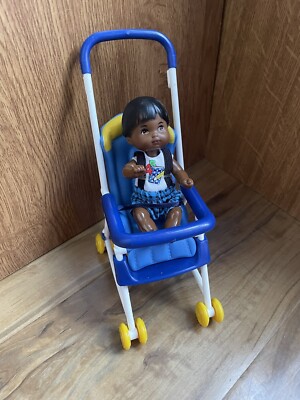 Barbie Happy Family Ryan Stroller & Baby Sg3