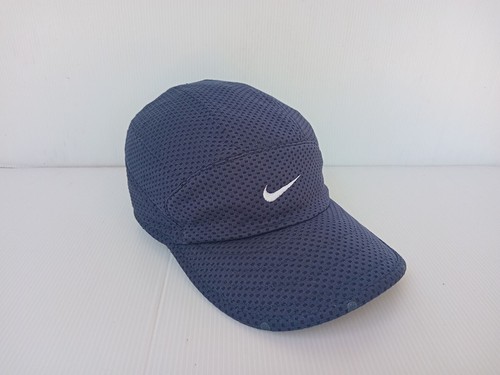 THERE IS NO FINISH LINE NIKE DRI-FIT Cap Hat Navy Colorful Full Mesh - Picture 2 of 8