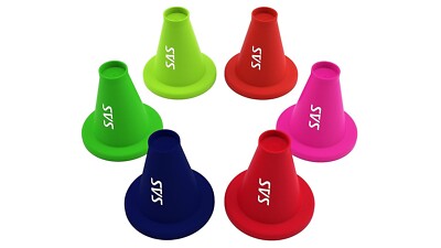 Cricket Batting Tee Batting Cricket Practice 6er Pack multicolor