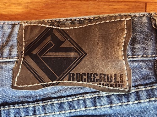 Rock & Roll Jeans Herren 32x30 Revolver Slim Straight Leg Boot Cowboy Western - Bild 13 von 13