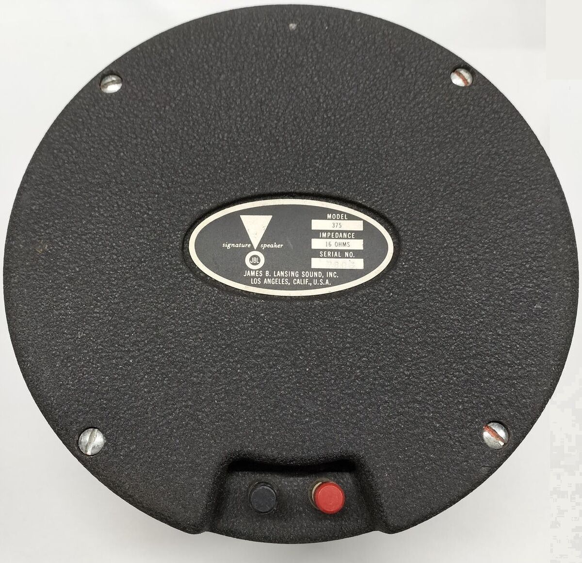 JBL 375 driver unit pair 16Ω / ships from Japan | eBay JBL 375 driver unit pair 16Ω / ships from Japan | eBay