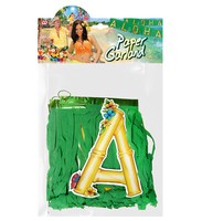 Aloha Hula Girlande / Hawaii SüDsee Karibik Sommer Dekoration Party Fest Deko